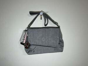 Kipling Melillo Crossbody Bag in Cloudy Grey